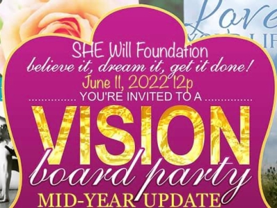 Mid- Year Vision Board Party  UPDATE